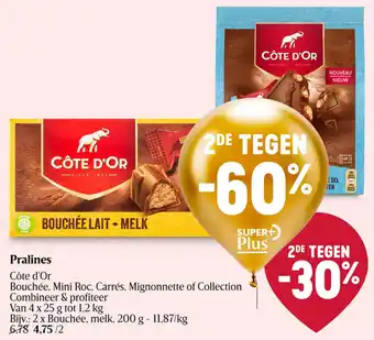 Delhaize Côte d'Or Pralines aanbieding