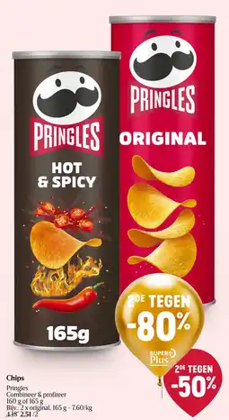 Delhaize Pringles chips aanbieding