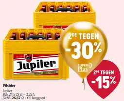 Delhaize Jupiler Pilsbier aanbieding