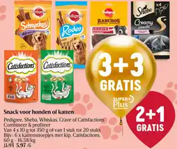 Delhaize Snack voor honden of katten aanbieding