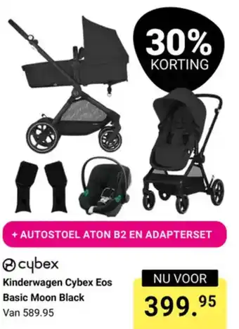 Van Asten BabySuperstore Cybex Kinderwagen Eos Basic Moon Black aanbieding