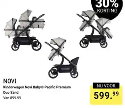 Van Asten BabySuperstore Novi Baby kinderwagen Pacific Premium Duo Sand aanbieding