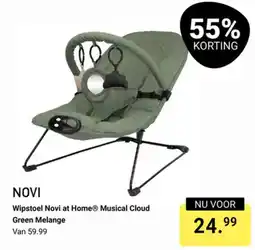 Van Asten BabySuperstore Novi at Home Wipstoel Musical Cloud aanbieding