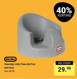 Van Asten BabySuperstore Little Tikes vloerzitje My First seat Grey aanbieding