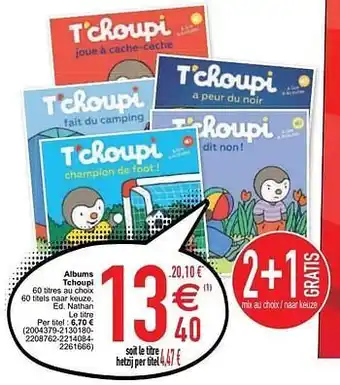 Albums tchoupi