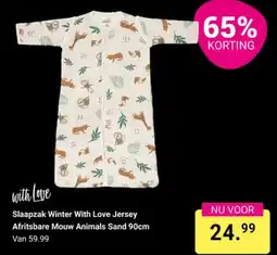 Van Asten BabySuperstore Slaapzak Winter With Love Jersey aanbieding