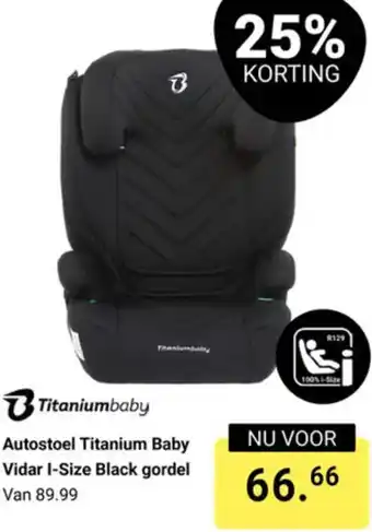 Van Asten BabySuperstore Titanium Baby Autostoel aanbieding