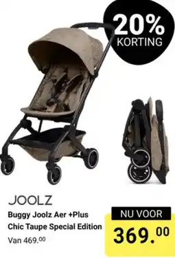 Van Asten BabySuperstore Joolz buggy aer +plus chic taupe special edition aanbieding