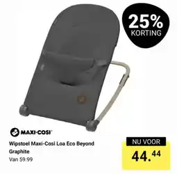 Van Asten BabySuperstore Maxi-Cosi wipstoel  Loa Eco Beyond Graphite aanbieding