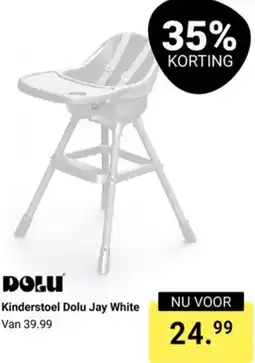 Van Asten BabySuperstore Dolu Kinderstoel Jay White aanbieding