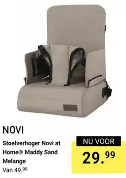 Van Asten BabySuperstore Novi at HomeStoelverhoger Novi at Stoelverhoger  Maddy Sand Melange aanbieding