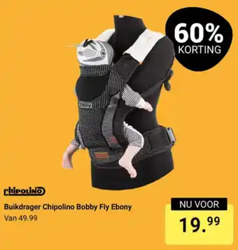 Van Asten BabySuperstore Chipolino Buikdrager Bobby Fly Ebony aanbieding