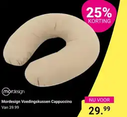 Van Asten BabySuperstore Mordesign Voedingskussen Cappuccino aanbieding