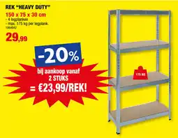 Hubo Practo Home sRek Heavy Duty aanbieding