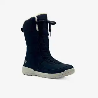 Decathlon Warme waterdichte snowboots dames SH500 high veters aanbieding