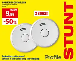 Hubo Profile Optische Rookmelder aanbieding