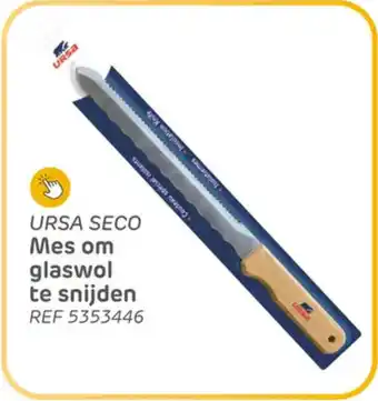 Brico Ursa Seco Mes om Glaswol te Snijden aanbieding