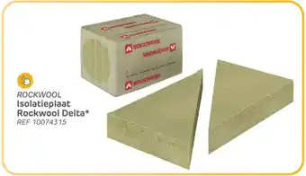 Brico Isolatieplaat Rockwool Delta aanbieding