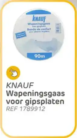 Brico Knauf Wapeningsgaas voor gipsplaten aanbieding