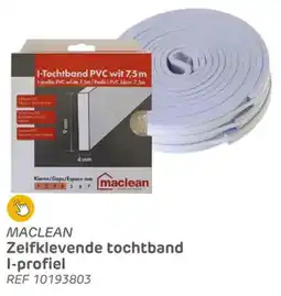 Brico Maclean Zelfklevende Tochtband I-Profiel aanbieding