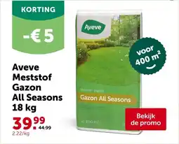 AVEVE Aveve Meststof Gazon All Seasons 18 kg aanbieding