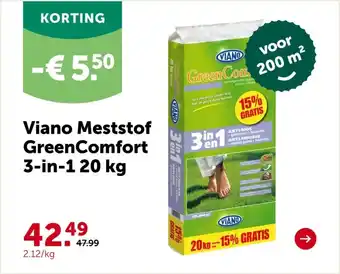 AVEVE Viano Meststof GreenComfort 3-in-1 20 kg aanbieding