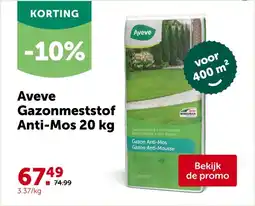 AVEVE Aveve Gazonmeststof Anti-Mos 20 kg aanbieding