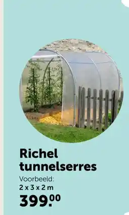 AVEVE Richel tunnelserres aanbieding