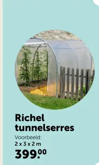 AVEVE Richel tunnelserres aanbieding