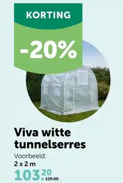 AVEVE Viva witte tunnelserres aanbieding