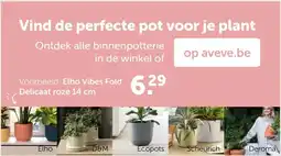 AVEVE Vind de perfecte pot voor je plant aanbieding