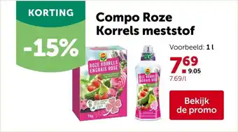 AVEVE Compo Roze Korrels meststof aanbieding