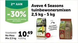 AVEVE Aveve 4 Seasons tuinbewonersmixen 2,5 kg - 5 kg aanbieding