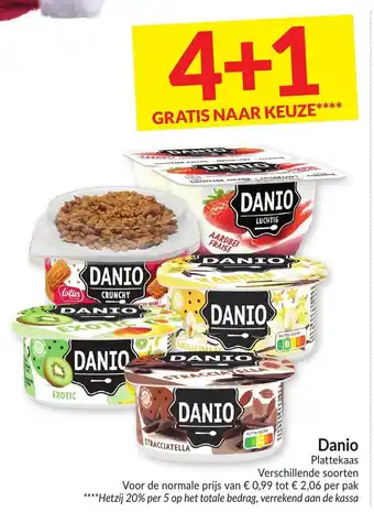 Intermarché Danio Platte Kaas aanbieding