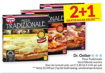 Intermarché Dr. Oetker Pizza Tradiozionale aanbieding