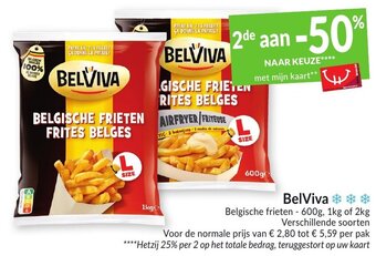 Intermarché BelViva Belgische frieten aanbieding