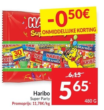 Intermarché Haribo Super Party aanbieding