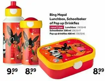 Intertoys Bing mepal lunchbox aanbieding