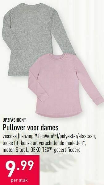 ALDI Pullover voor dames aanbieding