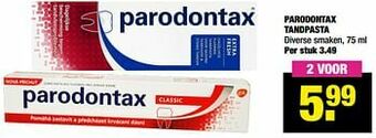 Big Bazar Parodontax tandpasta aanbieding