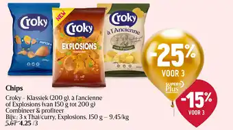 Delhaize Chips aanbieding