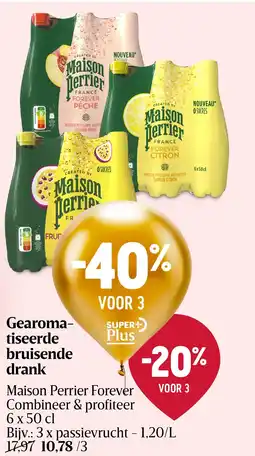 Delhaize Gearomatiseerde bruisende drank aanbieding