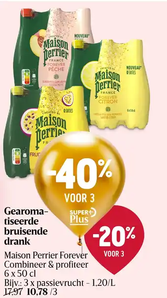 Delhaize Gearomatiseerde bruisende drank aanbieding