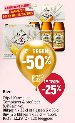 Delhaize Bier aanbieding