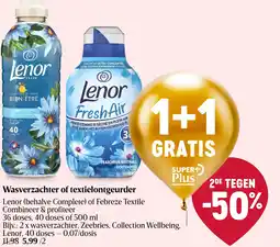 Delhaize Wasverzachter of textielontgeurder aanbieding