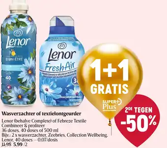 Delhaize Wasverzachter of textielontgeurder aanbieding