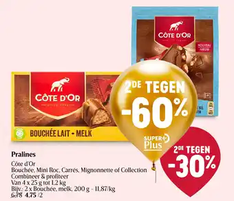 Delhaize Pralines aanbieding