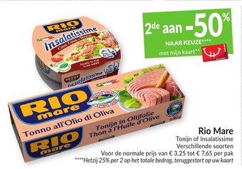 Intermarché Rio Mare aanbieding