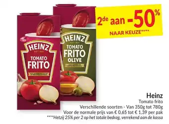 Intermarché Heinz Tomato frito aanbieding