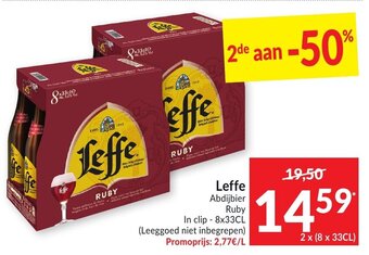 Intermarché Leffe Abdijbier aanbieding